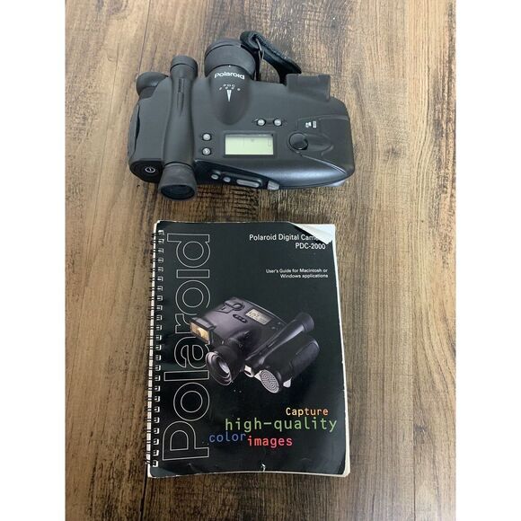 POLAROID‎ PDC-2000 DIGITAL CAMERA COLLECTABLE VINTAGE 1996 MSRP $2495
